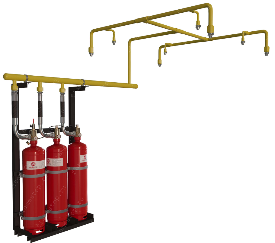 Системы газового пожаротушения и противопожарное оборудование | ФлэймСтоп